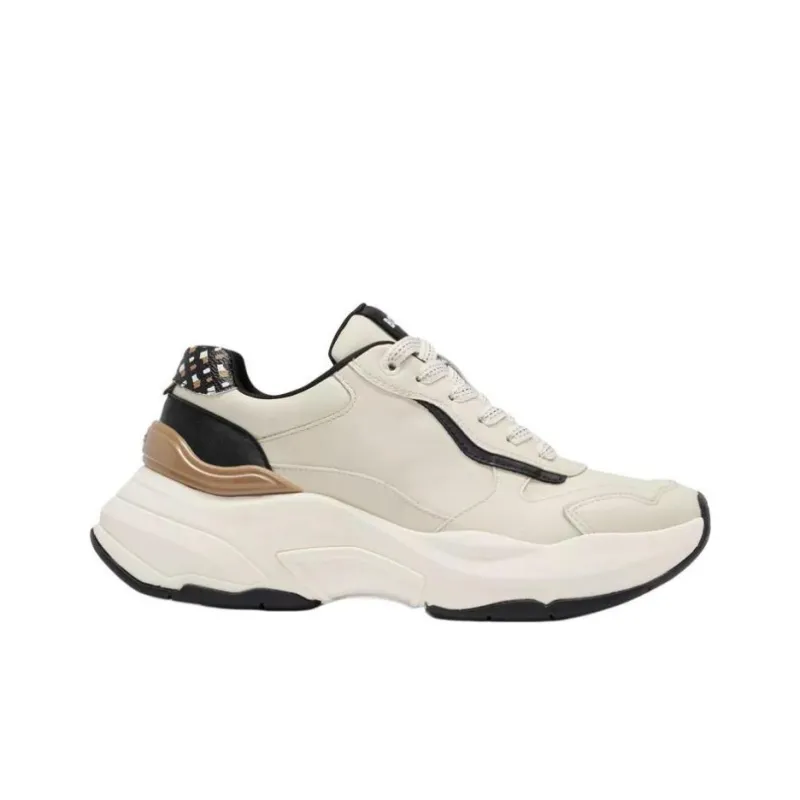 HUGO BOSS Slip-Resistant Low-Top Sports Casual Shoes Women's Light Beige-2