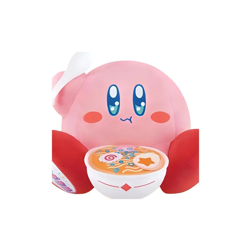 Kirby Ramen Kirby Ichiban Kuji Dolls Plush Doll 23cm Height-2