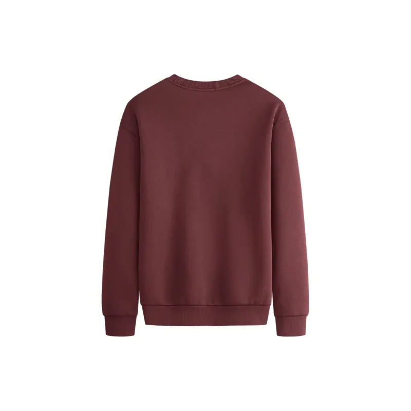 Dance With Wolves Sweatshirt Men's Brick Red-1