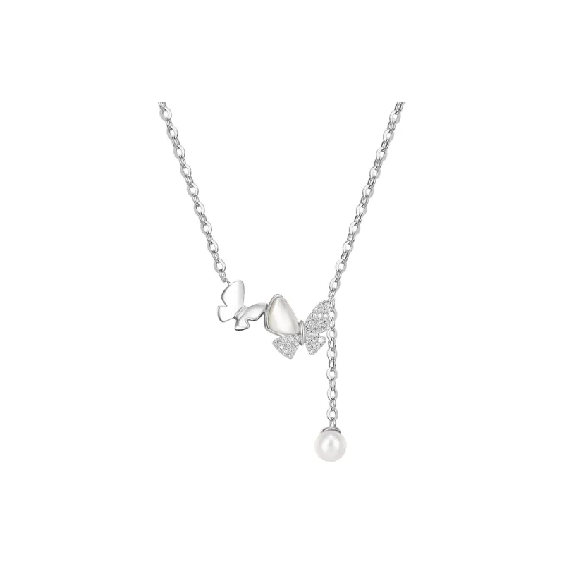 Sentimentality 925 Sterling Silver Necklaces Women's-0