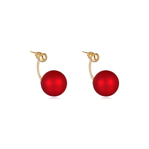 Rhymes Gold Plated Copper Earrings Women's