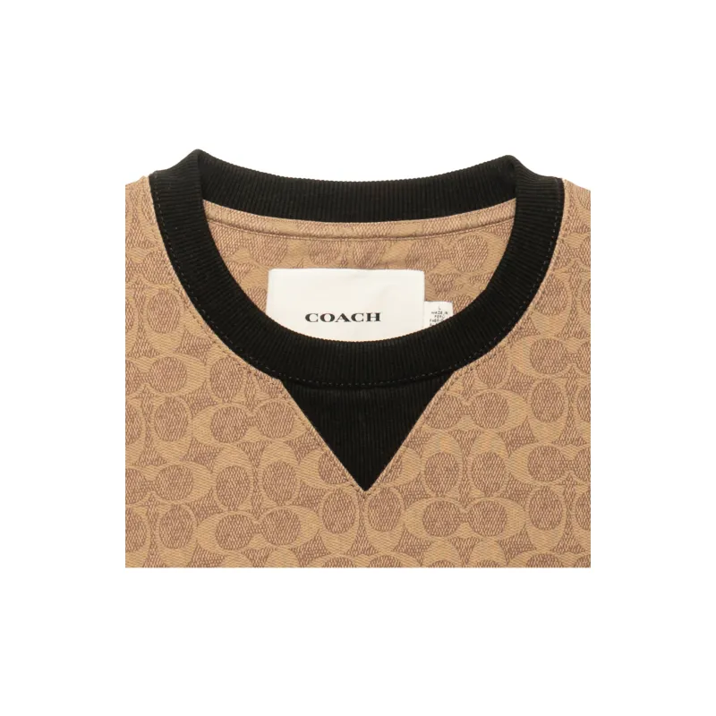 COACH FW22 Sweatshirt Men's Brown-4