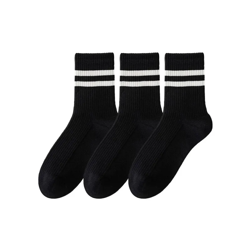 KANTANZHE Mid Calf Socks Unisex 1 Pack-11
