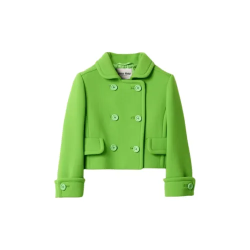 MIU MIU Jackets Women's Apple Green