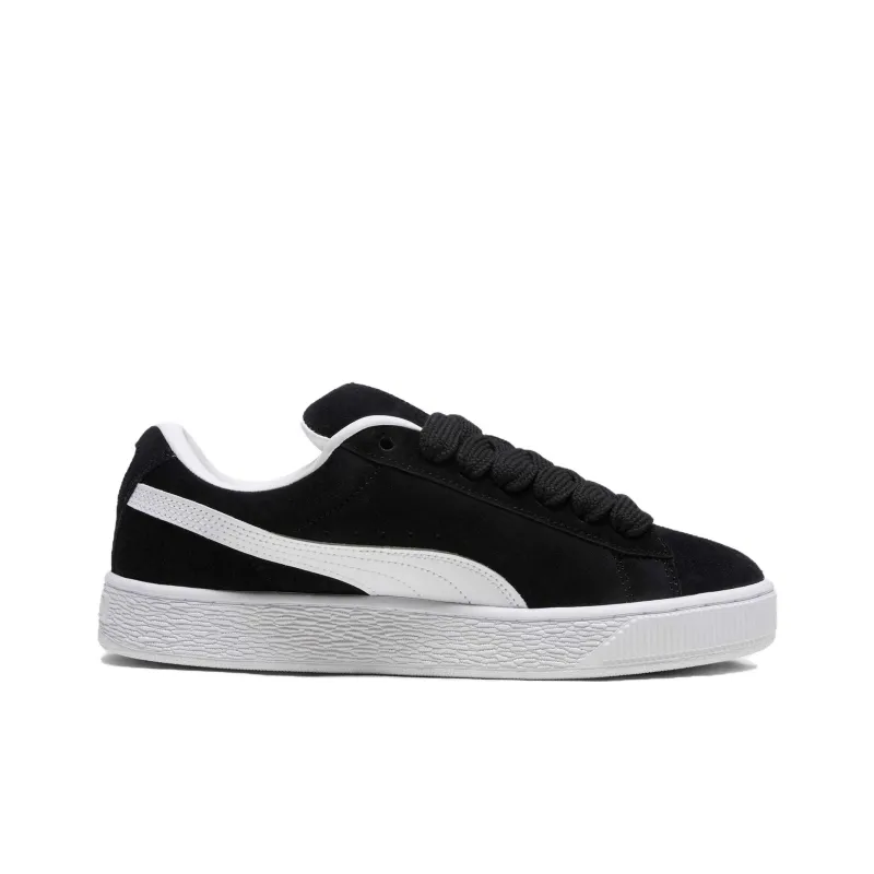 PUMA Suede XL Anti Slip Wear Resistant Low Top Skateboard Shoes Women's Black-1