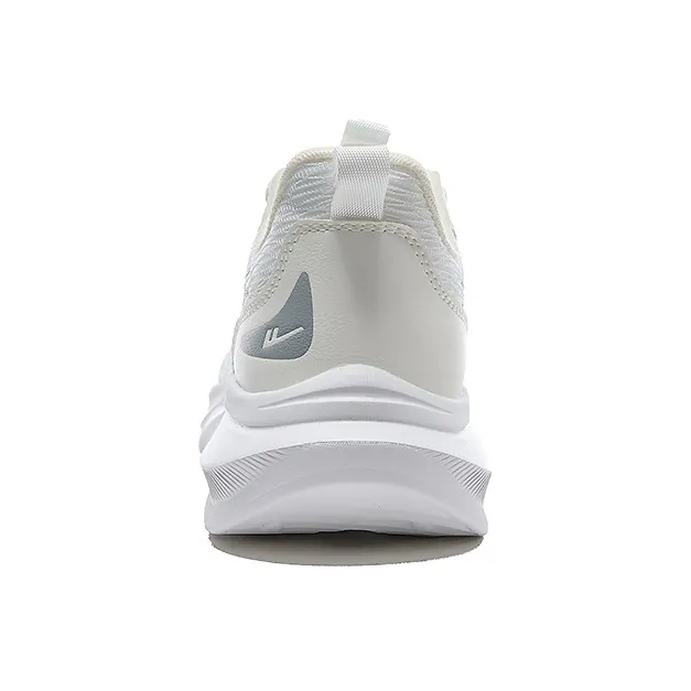 Warrior Anti Slip Wear Resistant Low Top Running Shoes Men's White-3