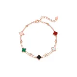 Four-Leaf Clover Bracelet