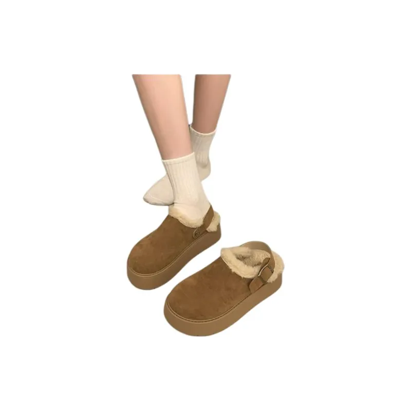 ALPLUME Women's Home Slippers Khaki Beige-7