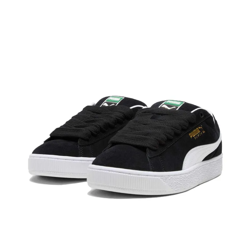PUMA Suede XL Anti Slip Wear Resistant Low Top Skateboard Shoes Women's Black-2