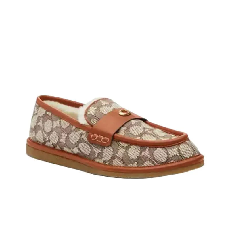 COACH Forest Loafers Women's Brown-2