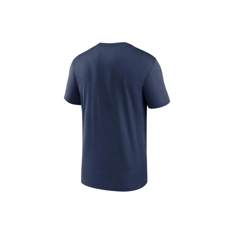 Nike x MLB New York YankeesDri-Fit Postseason Authentic Collection Legend T-Shirt Men's Marine Blue-1
