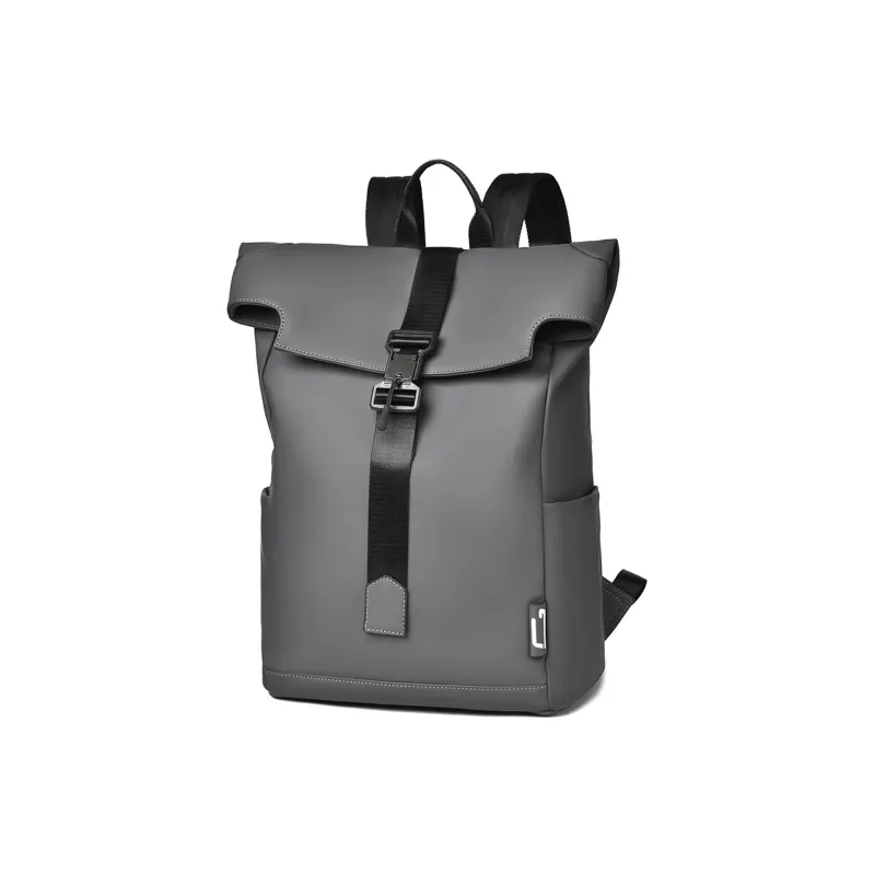 TAKI Membrana Dermalis Backpack Regular Unisex Black/Gray/Green-6