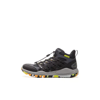 LINING YOUNG Outdoor Cushioning Wear Resistant Rebound High Top Kids Lifestyle Shoes Black Kids'