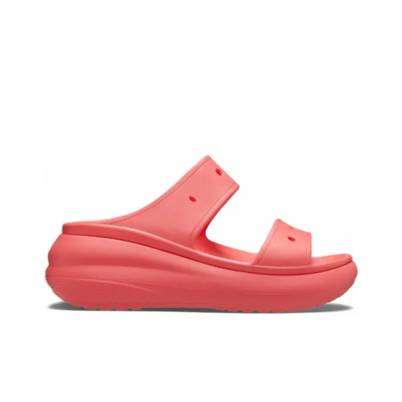 Crocs Abrasion-Resistant Slide Slippers Unisex Orange Red-1