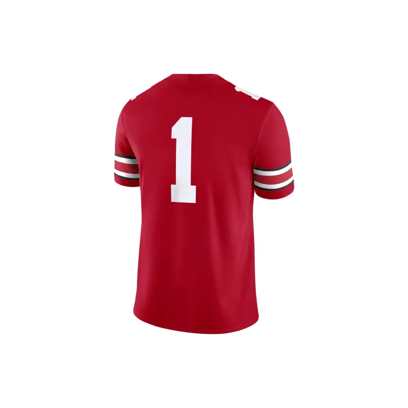 Nike Ohio State Buckeyes Men's Nike Dri-FIT College Game Jersey-1