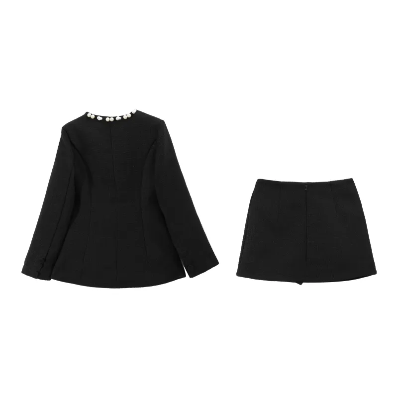 Nooidea Official Skirt Set Women's Black-1