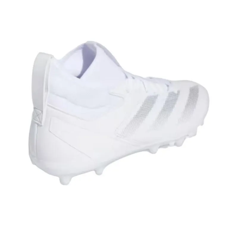 Adidas ADIZERO IMPACT.2 Anti Slip Wear Resistant Soccer Shoes Men's White-3