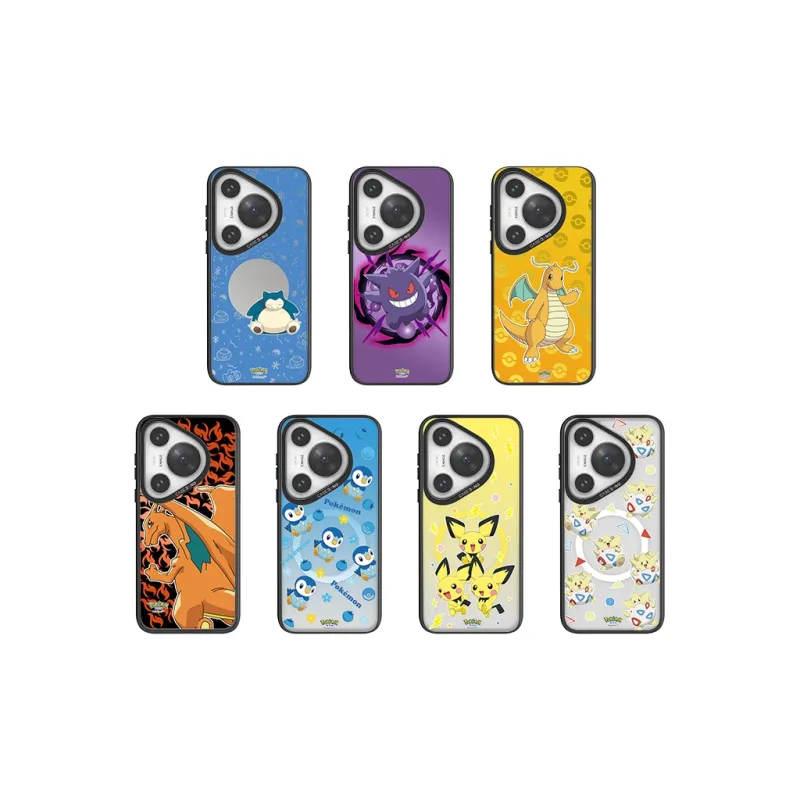 CASEBANG PC Material Pokémon Collaborative Phone Case With Magnetic Back Cover Compatible With Huawei Pura70/pro+/Ultra-1