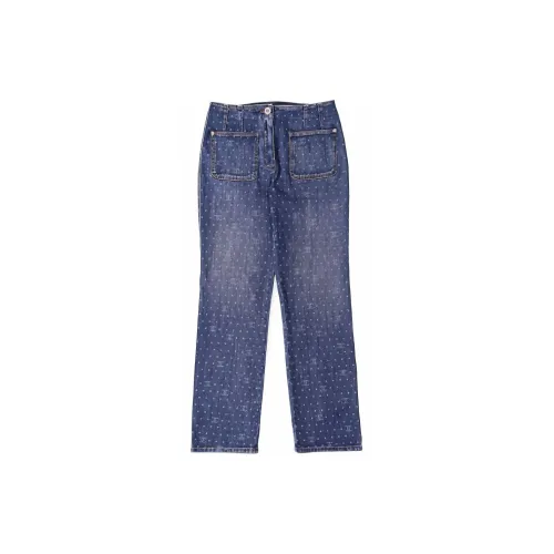 CHANEL Jeans Women's Blue