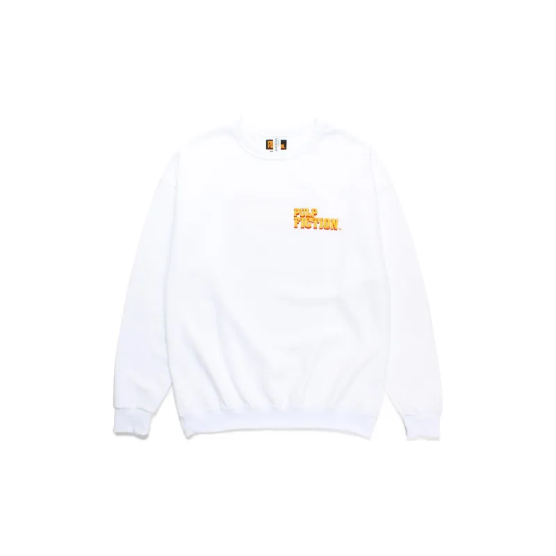 WACKO MARIA Vulgar Novels Collaboration Sweatshirts Unisex White-1