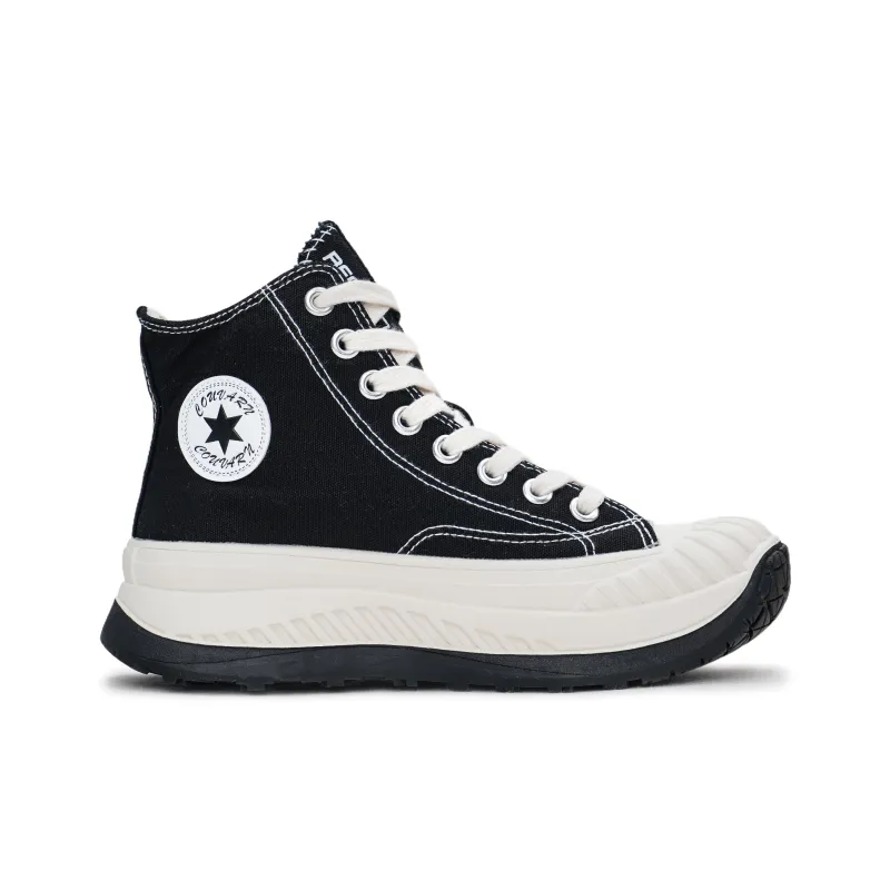 Humanism 1986 Slip Resistant, Abrasion Resistant, Thermal, Height Increasing, Cushioning Mid Top Canvas Shoes Women's-2
