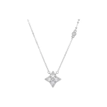 FROMLOVER 925 Sterling Silver Elegant Luxe Advanced Feel Minimalist Instagram Style Normcore Style Women's
