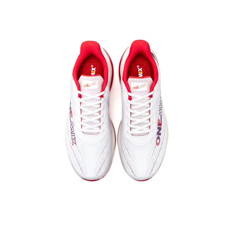 ONEMIX Fire Phoenix Running Shoes Unisex Phoenix White Red-4