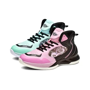 Black tailed Deer Thermal Cushioning Abrasion Resistant Slip Resistant High Top Basketball Shoes Unisex