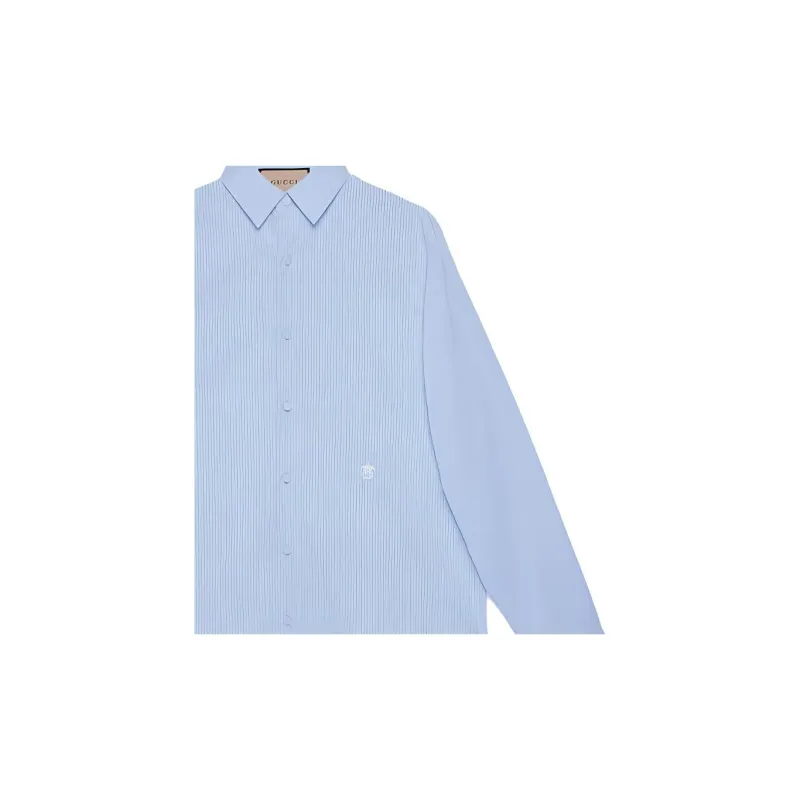 GUCCI SS23 Shirt Men's Light Blue-4