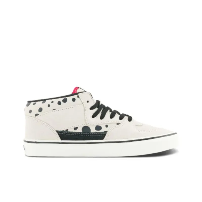 Vans Anti Slip Wear Resistant Mid Top Skateboard Shoes Unisex White-1