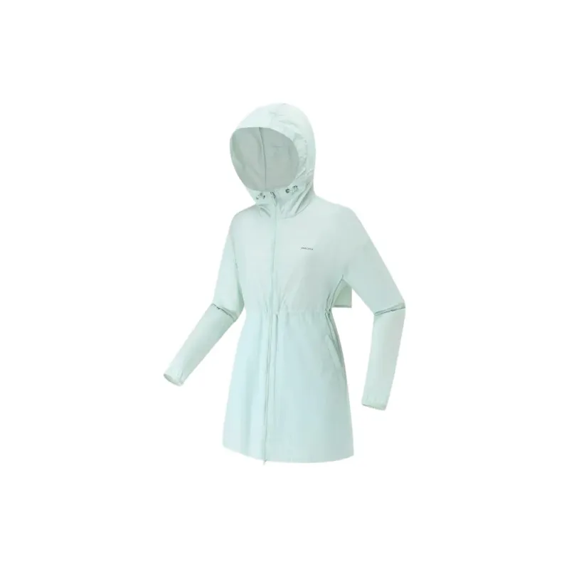 DECATHLON Windproof Jackets & Coats Women's Celadon Green-2