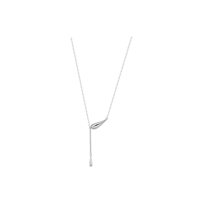 LAOYINJIANG S925 Silver Necklaces Women's Silver-0