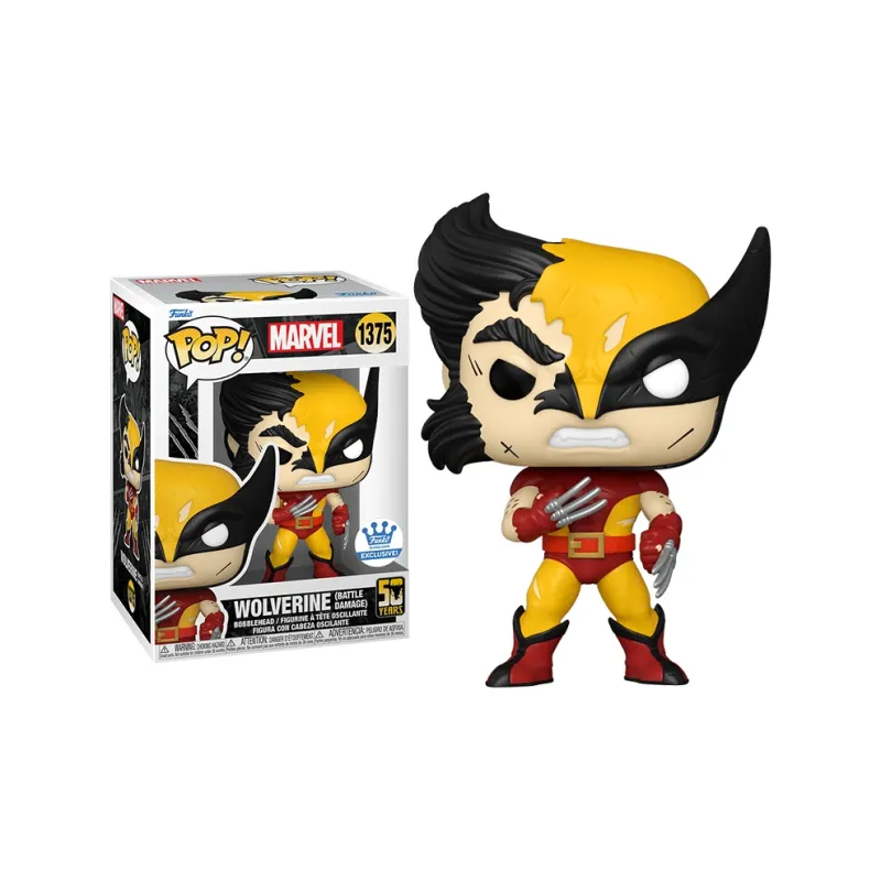 Funko Marvel Ultimate The Wolverine With Damaged Mask Edition Chibi Figures 10cm-3