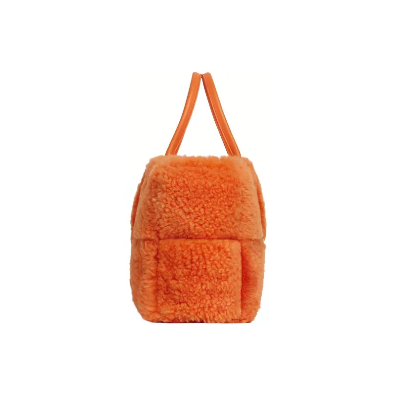 Bottega Veneta Arco Medium Shearling Tote Bag-5