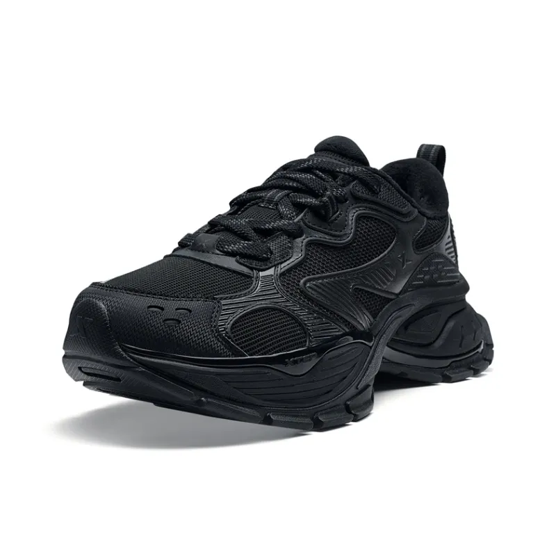 XTEP Basque Warm Height Increasing Low Top Casual Shoes Men's Anti Wrinkle Cocoa-2