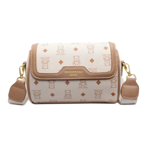 BAODIDAISHU PU Pillow Bag Regular Women's White/Black/Pink/Brown/Black White Color Scheme