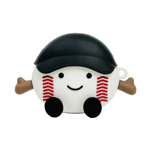 KVZUVUU Compatible With Apple AirPods Pro 2nd Generation/AirPods Pro/AirPods 3/2 TPU 3D Effect Baseball Headphone Cases
