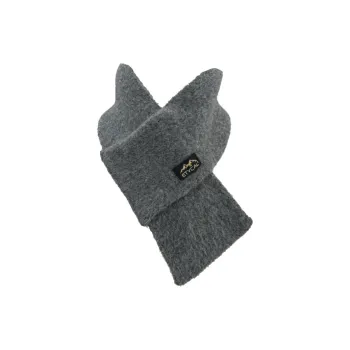 ASTAR HADES Acrylic Knit Scarves Unisex Dark Gray/Navy Blue