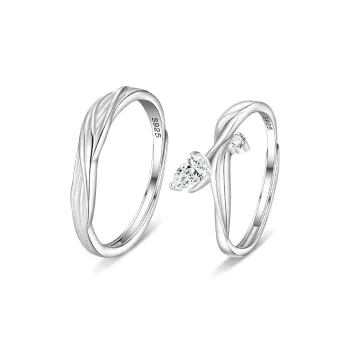 SOFTDORA 925 Sterling Silver Rings Unisex