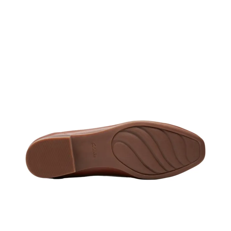 Clarks Juliet Shine Loafers 2.5cm Women's Brown-5