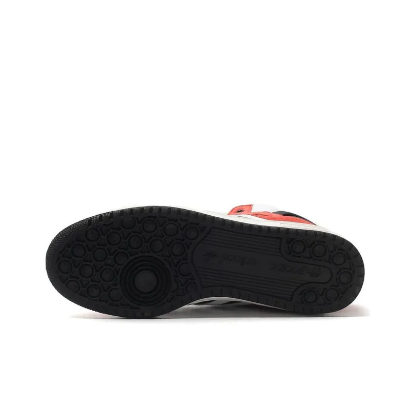 Adidas Originals PRO CONFERENCE HI Anti-Slip Wear-Resistant High-Top Skateboard Shoes Unisex Red-4