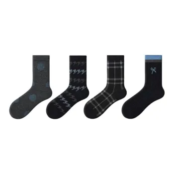 Primeet Mid Calf Socks Women's 4 Pack