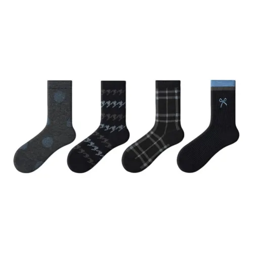 Primeet Mid Calf Socks Women's 4 Pack