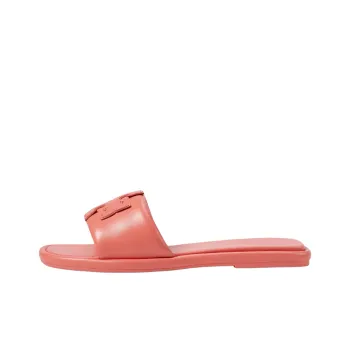 TORY BURCH Rubber Sole Slide Slippers Women's Pink
