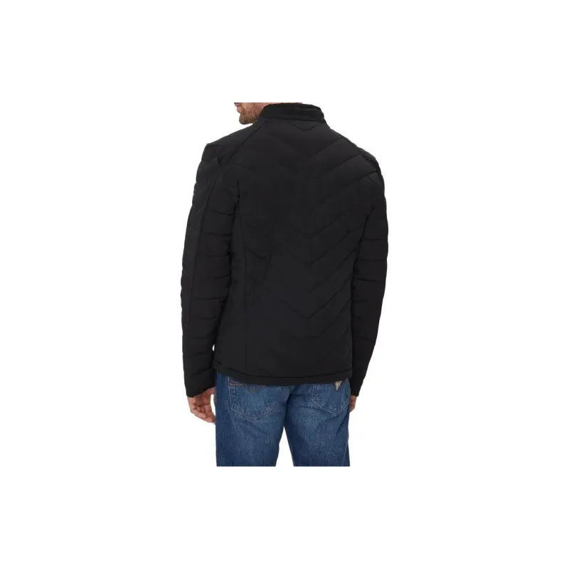 GUESS Jackets Coats Men's Black-1