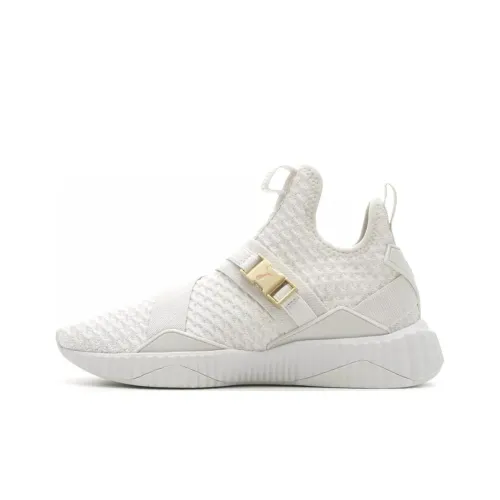 PUMA Defy Anti Slip Wear Resistant Low Top Training Shoes Women's Gray White