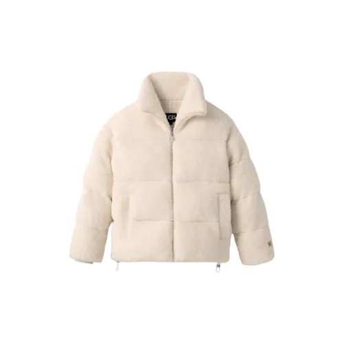 UGG Puffer Jackets Women's Cream