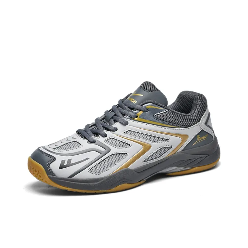 Warrior Cushioning Anti-Slip And Wear-Resistant Low-Top Badminton Shoes Unisex-5