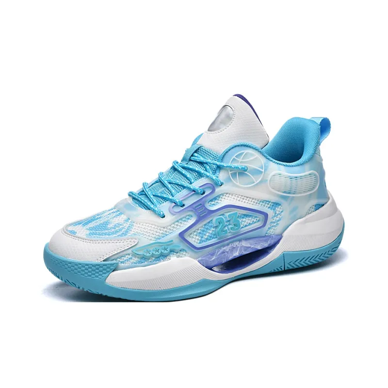 Kuding Cushioning Wear-Resistant Mid-Top Basketball Shoes Unisex-5
