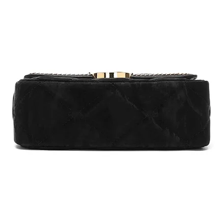 BETTINA VIVIAN PU Small Square Bag Shoulder Bag Crossbody Bag Handbag Regular Women's Black-6